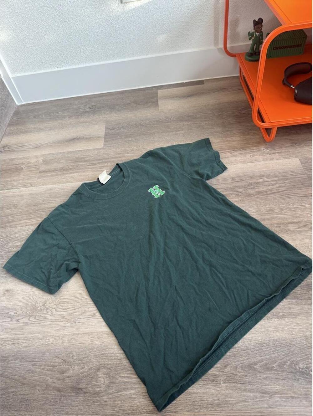HUF Men's Green Tshirt